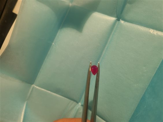 Pietra certificata Gilma Gioielleria  in Rubino Rubino 0.57 Ct IG0012LF - IG0012LF